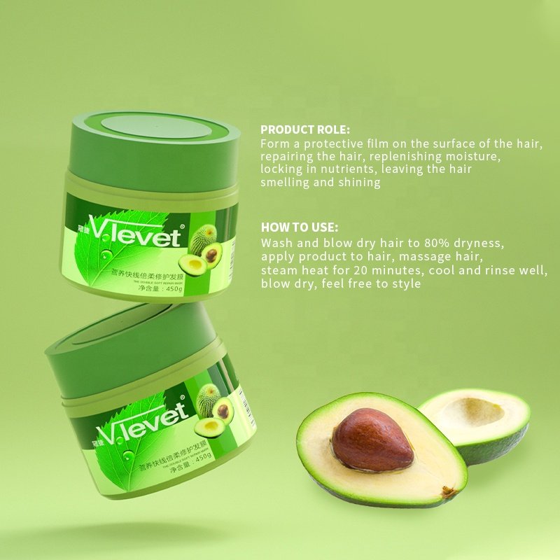 Repair Masque Avocado Hair Mask 450ml for Dry Stressed Damaged Hair treatments with oil argan mask hair Avocado
