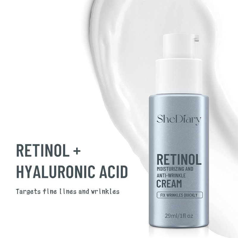 Custom Logo Shediary Collagen Retinol Cream Firming Fading Face Moisturizer Anti-Aging Wrinkle Remover Fine Lines Treatment