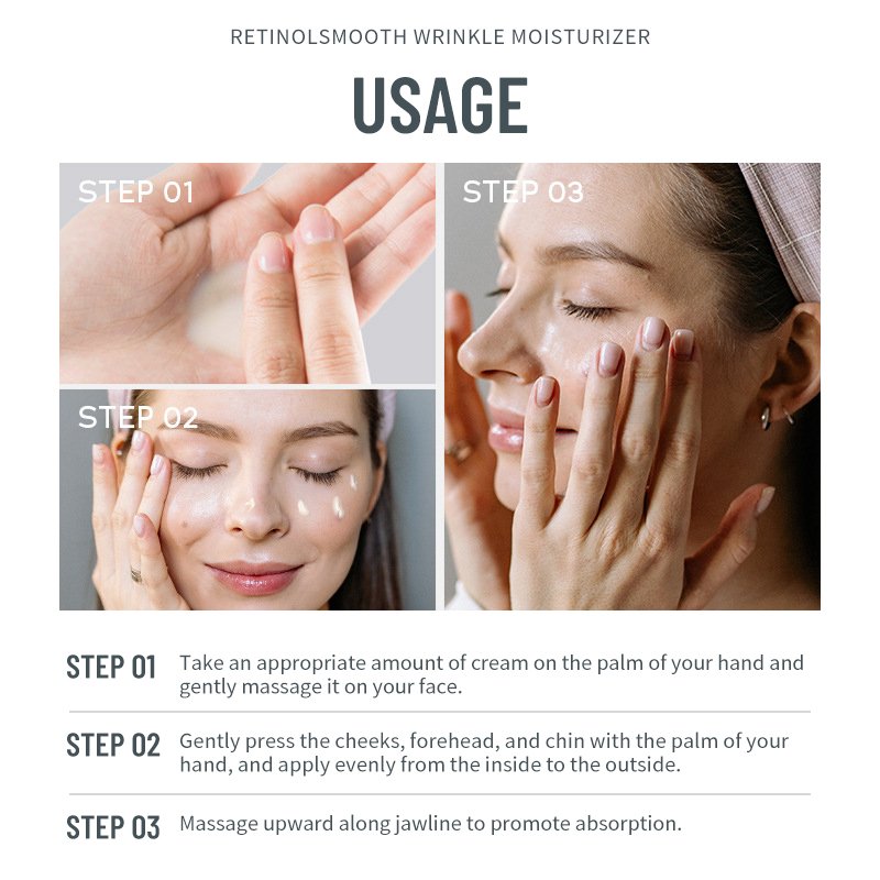 Custom Logo Shediary Collagen Retinol Cream Firming Fading Face Moisturizer Anti-Aging Wrinkle Remover Fine Lines Treatment
