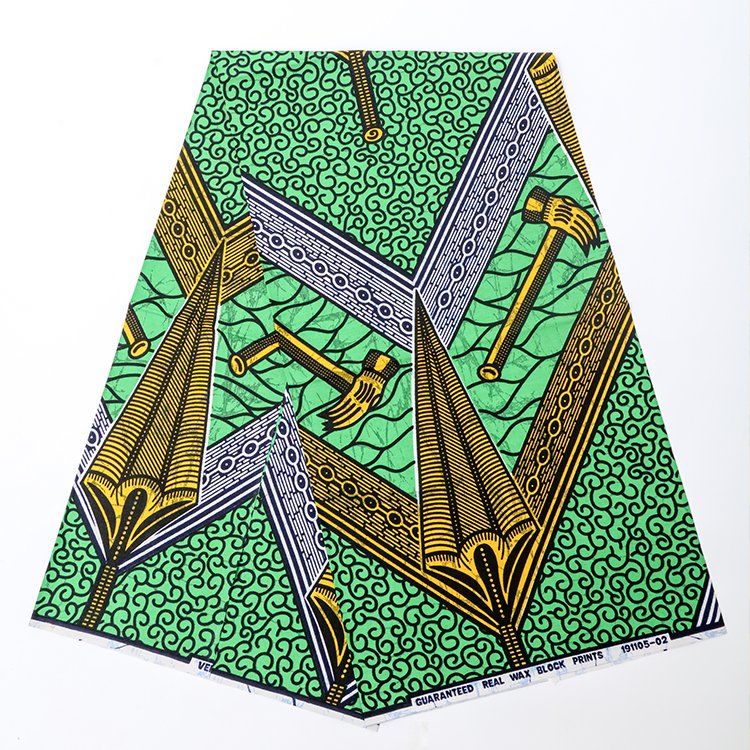 African Fabric Double Side ghana Wax Prints polyester Ethnic Red Batik Hollandis Ankara Africa batik wax fabric