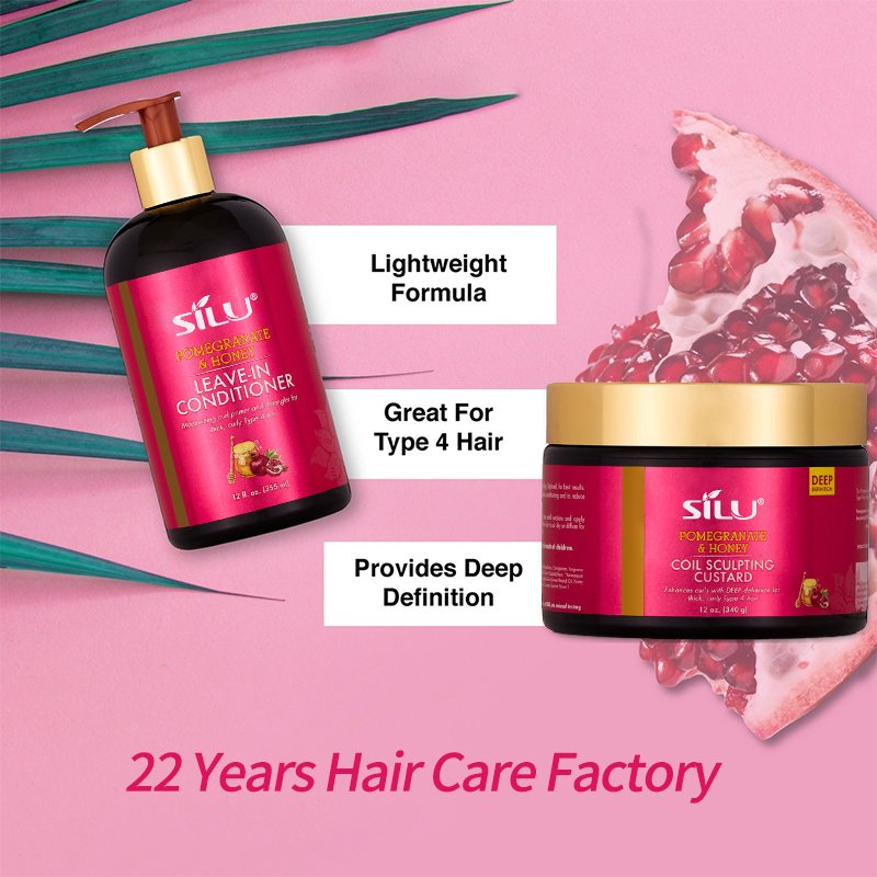 4c hair care set organic african american vegan natural biotin products private label black hair care