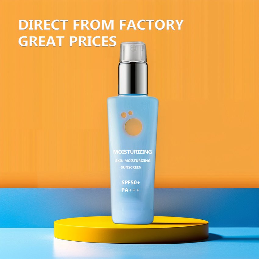 OEM Private Label Whole Body Vegan Whitening Sunblock Organic Anti-Freckle Sundown Sunscreen Sun Cream Spf 50 Face Sunscreen