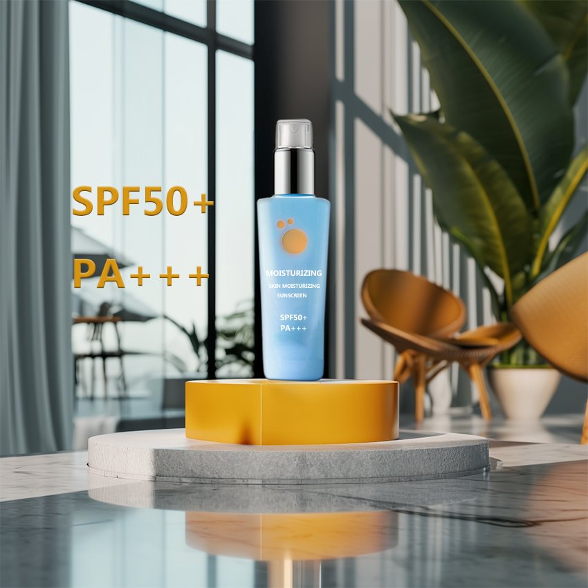 OEM Private Label Whole Body Vegan Whitening Sunblock Organic Anti-Freckle Sundown Sunscreen Sun Cream Spf 50 Face Sunscreen
