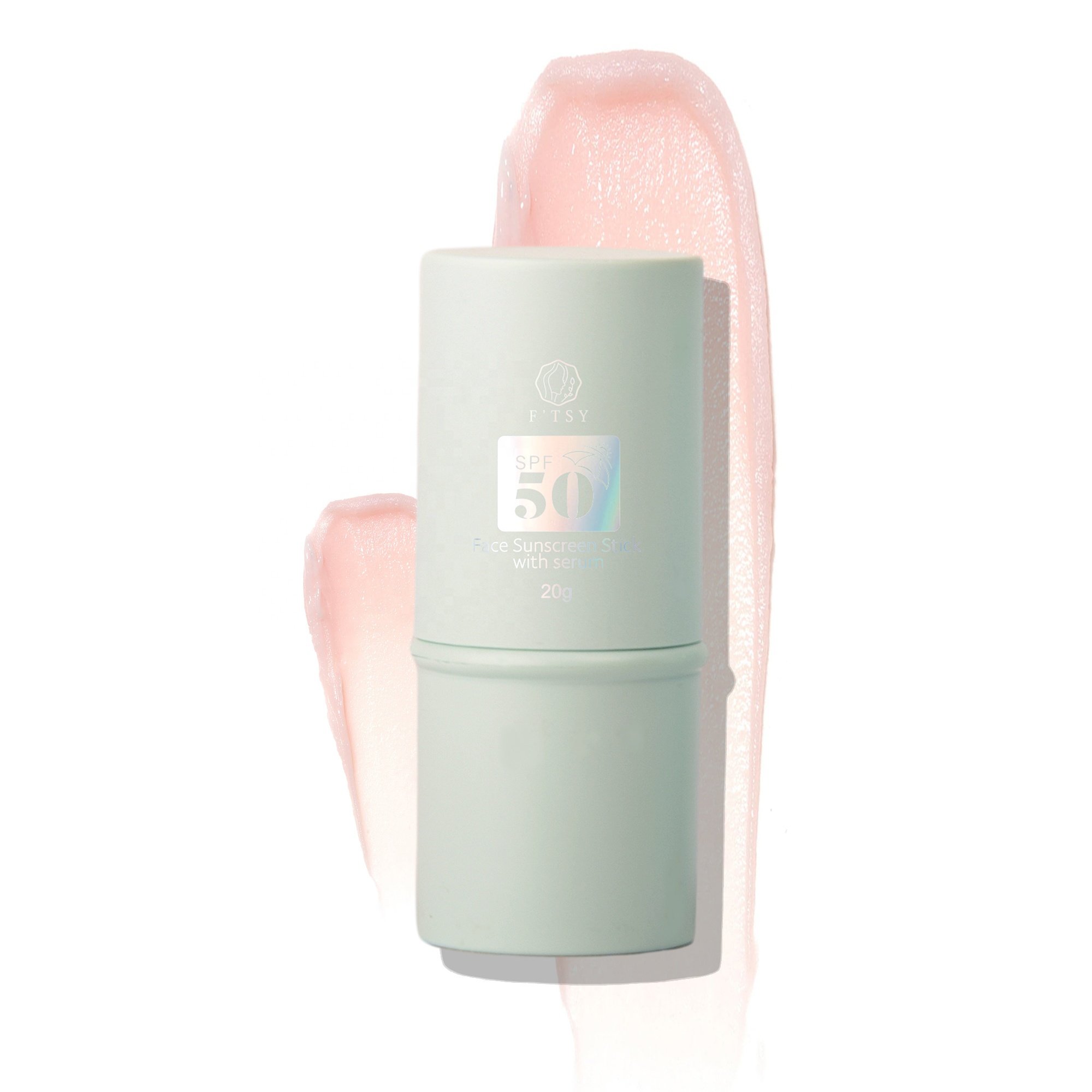 20g SPF 50 PA+++ Sunscreen Serum Stick Anti UV Non-Greasy Face Serum Balm Glow Solid Essence Stick
