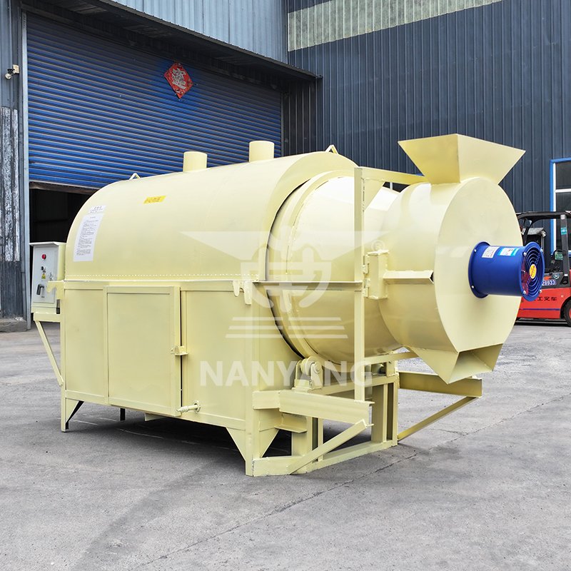 Dog Food Cat Food Animal Forage Drying Equipment Grass Rotary Dryer