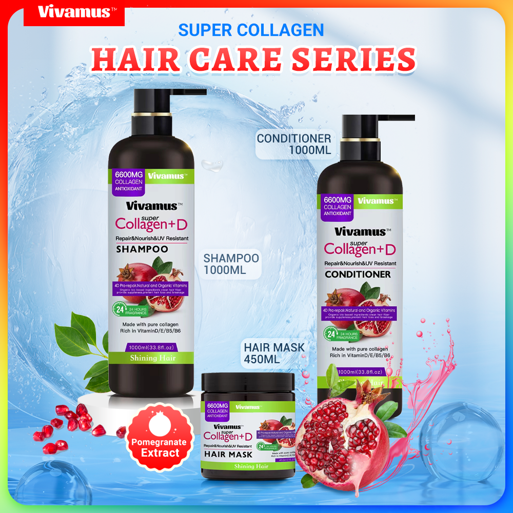 Hot selling hair repair conditioner with pomegranate fruit extract