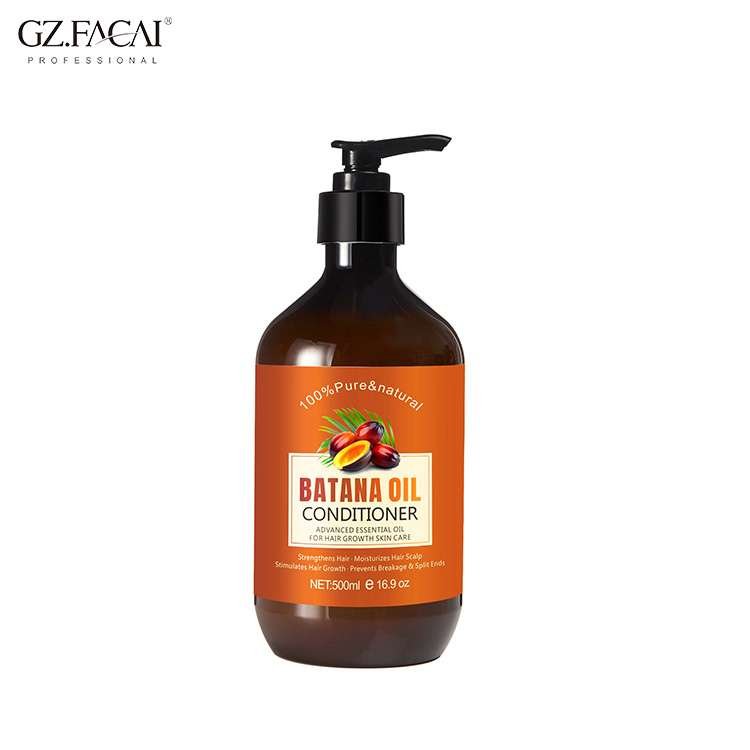 OEM Batana Oil Shampoo Hair Care Essential Oil Hair Mask Conditioner Set Promotes Growth and Enhances Hair thicker and Health