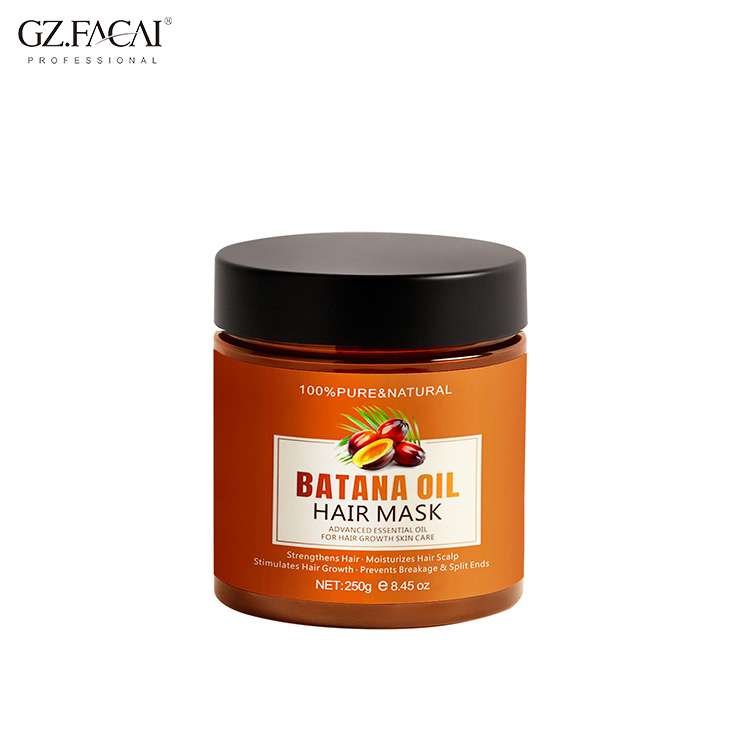 OEM Batana Oil Shampoo Hair Care Essential Oil Hair Mask Conditioner Set Promotes Growth and Enhances Hair thicker and Health