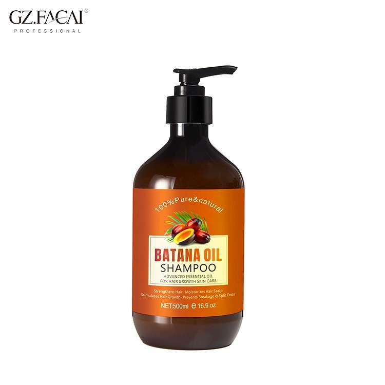 OEM Batana Oil Shampoo Hair Care Essential Oil Hair Mask Conditioner Set Promotes Growth and Enhances Hair thicker and Health
