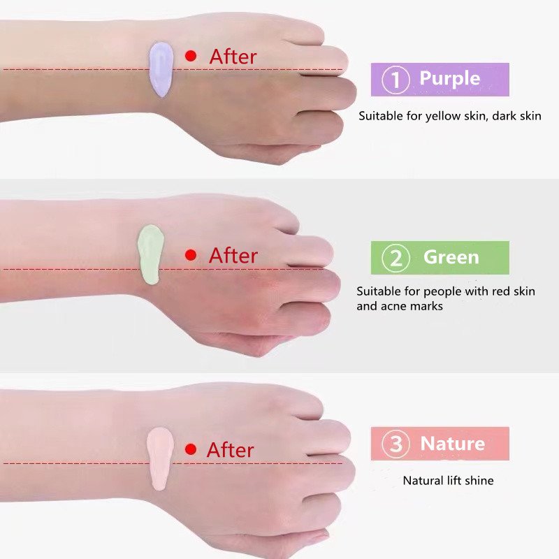 Oem/odm Private Label Face Primer Organic Moisturizer Makeup Primer For Face Base Liquid Foundation
