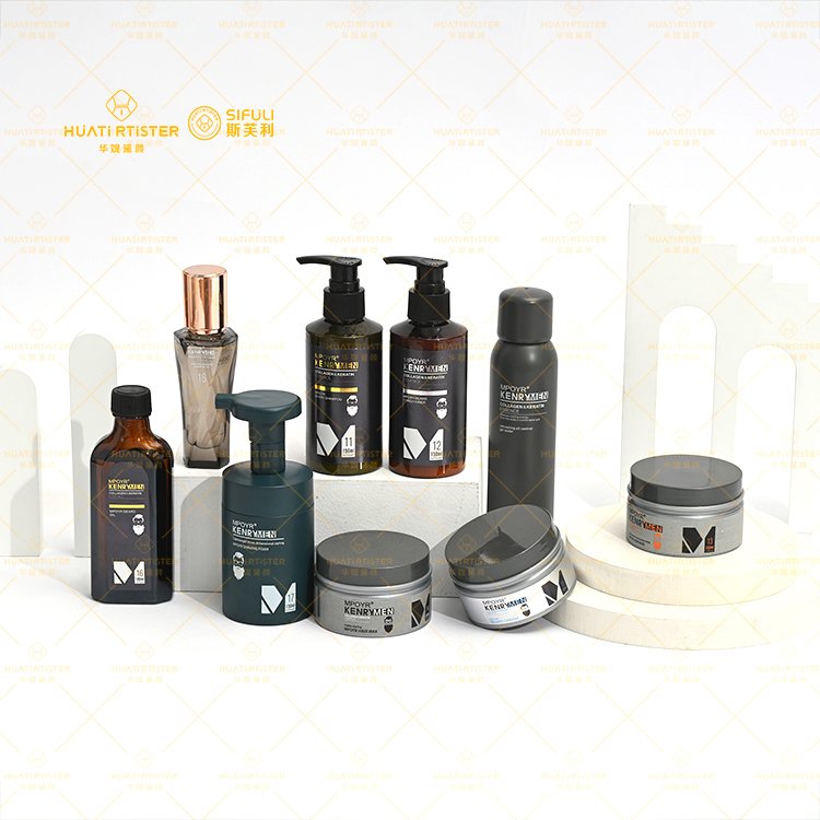 Huati Sifuli MPOYR Beard Wash Shampoo and Conditioner Beard Grooming Nourishing Moisturizing Men Beard cream mud Care Clean