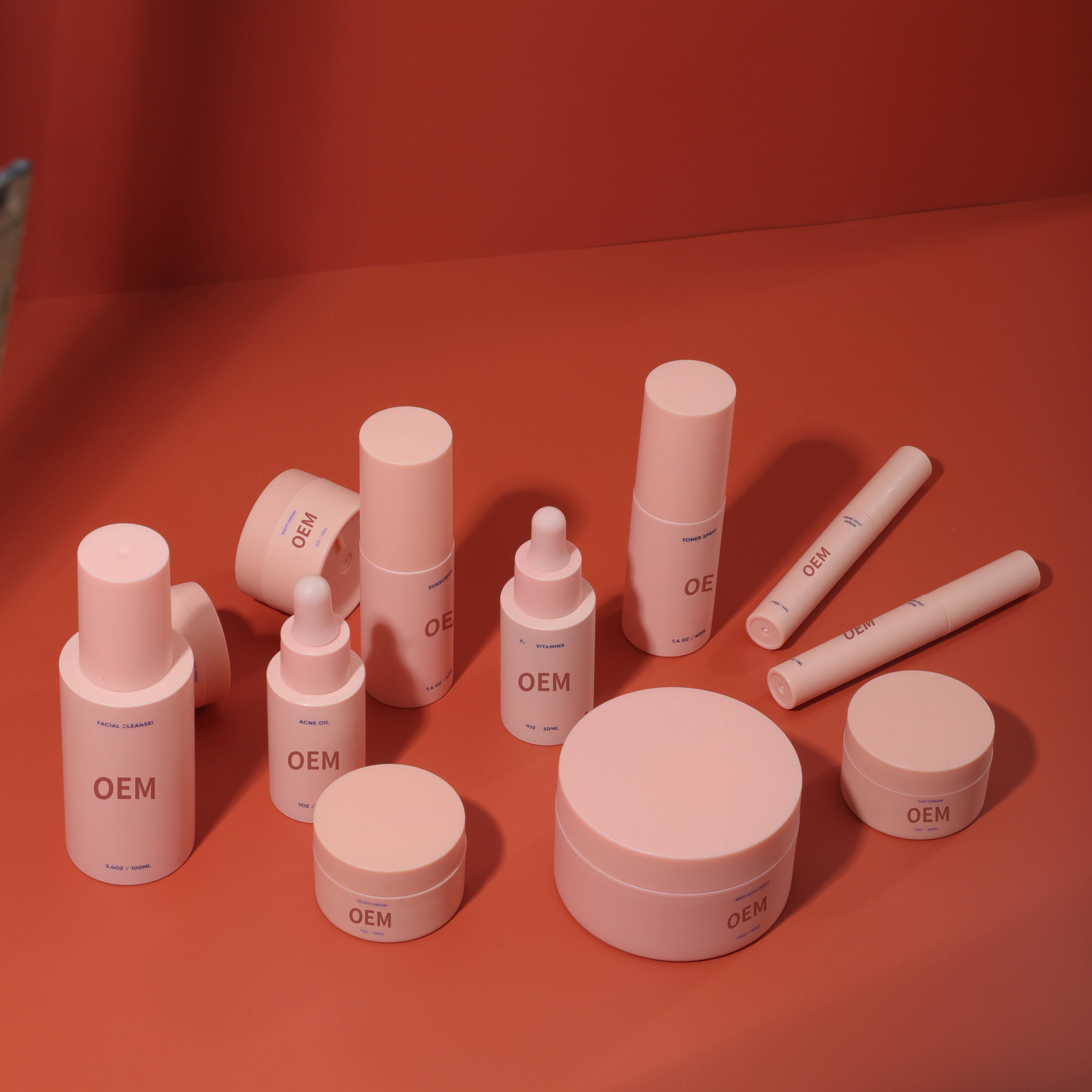 OEM ODM Facial Rejuvenating Whitening Cream Skincare Kit Face Serum Eye Anti Aging Skin Care Set