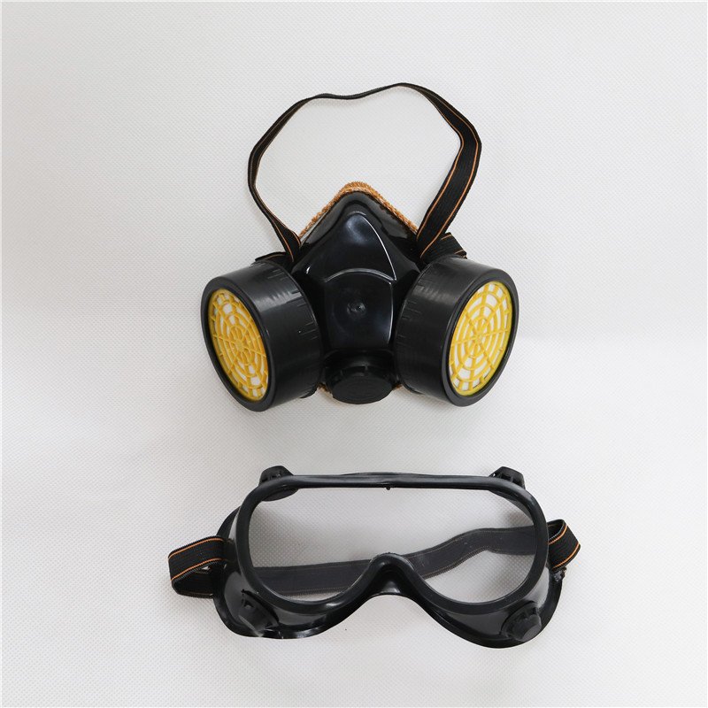 Popular and high end low MOQ safety goggles and gas mask