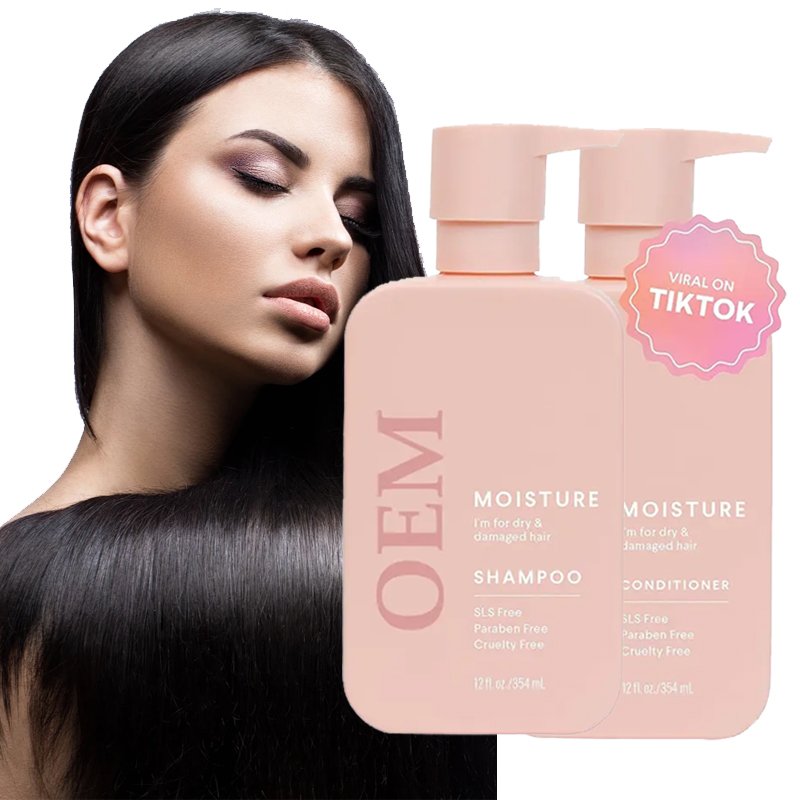Factory Sale Organic shampoo and conditioner set Hair Regrowth oil Control Nourishing anti Hair Loss splits Ends 500ml 1000ml