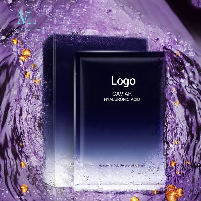 Factory Wholesale MLXL OEM COSMETICS Hyaluronic acid deep nourishing firming facial sheet mask anti-aging face sheet mask