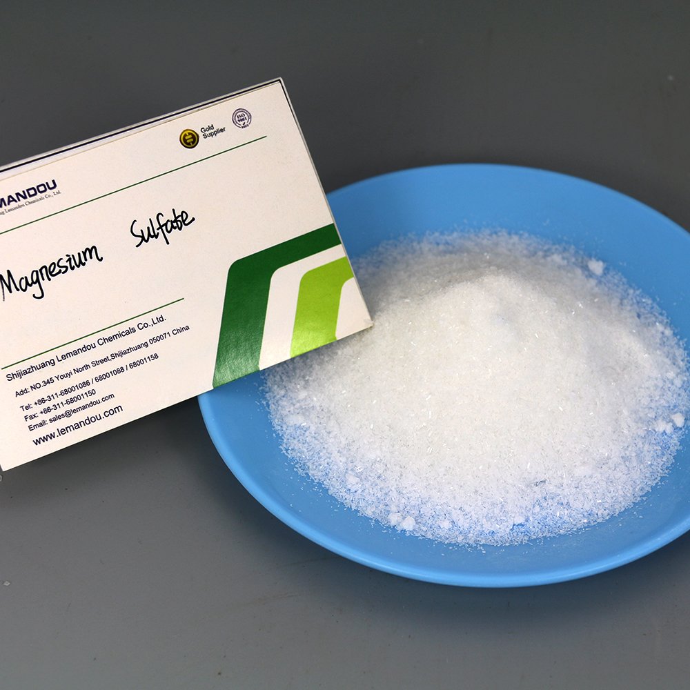 Tech grade heptahydrate magnesium sulphate fully water soluble
