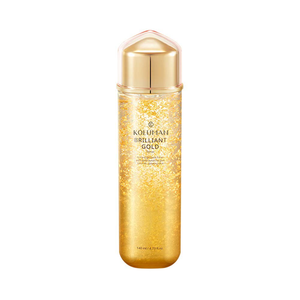New 24K Gold Facial Skincare Set 5-in-1 Anti-Aging Organic Serum Moisturizing Whitening Ceramide Brightening Exclusive Gift