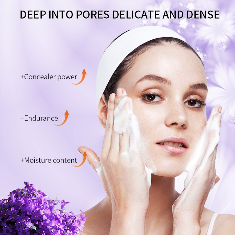 Pure Natural Organic Amino Acid Face Foam Mousse Gentle Lavender Adults Oil Control Deep Cleansing Moisturizing Skin OEM