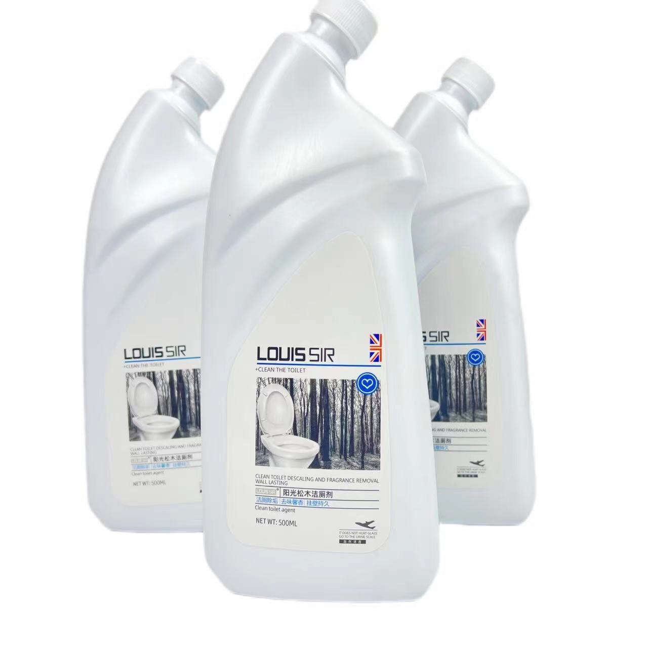 Factory Brands 500ml 750ml Organic Porcelain Liquid Private Label Toilet Bowl Cleaner Detergent Direct from Manufacturer