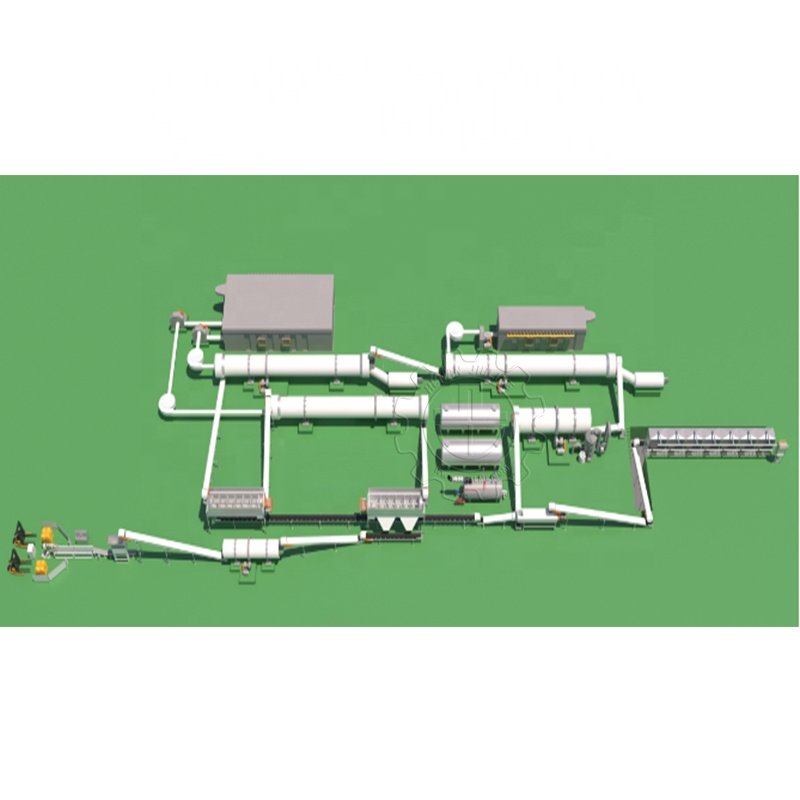 Chemical Fertilizer machine NPK 15-15-15 Agriculture Fertilizer plant Compound Fertilizer machinery