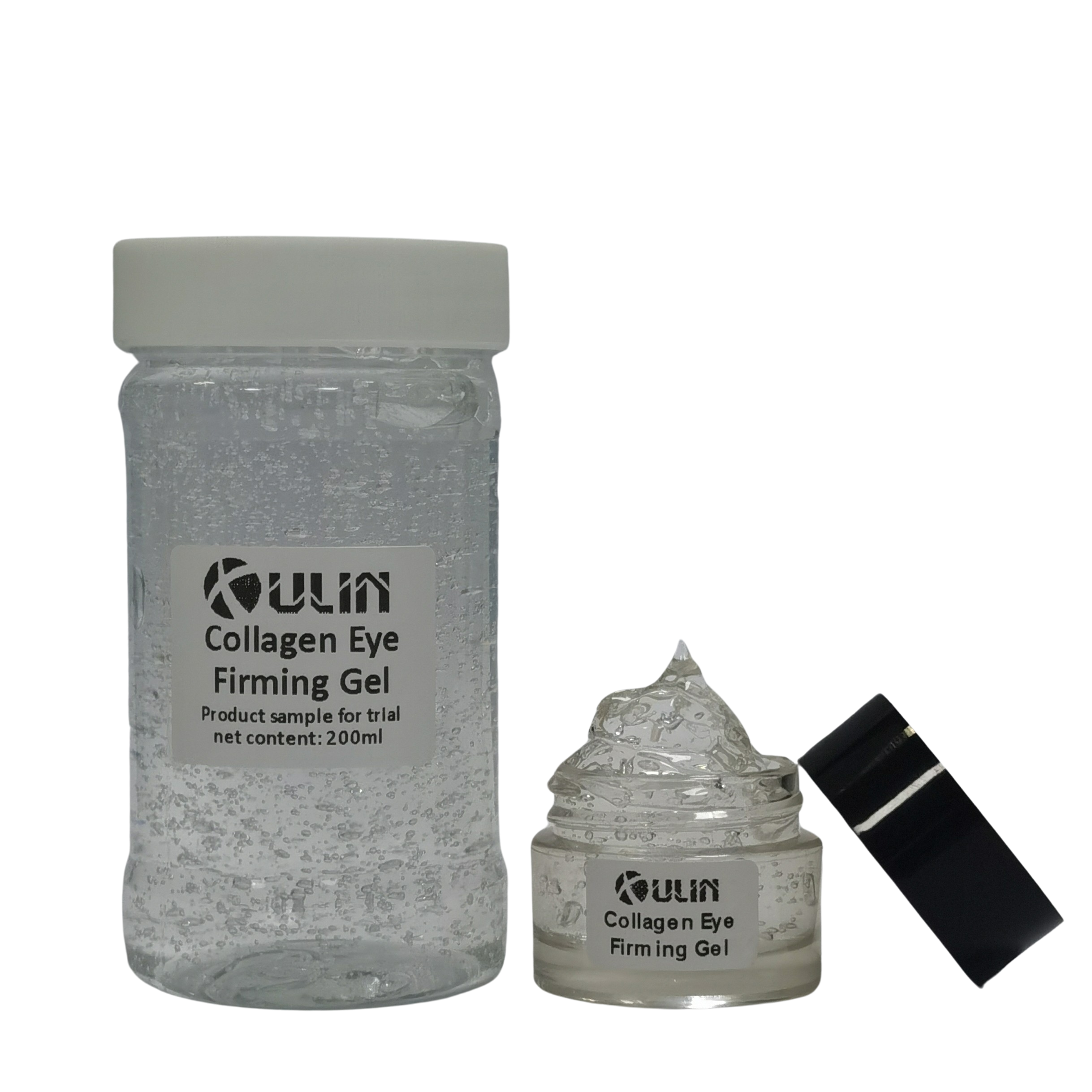 Organic Vegan Retinol & Vitamin C Collagen Eye Firming Gel Cream Instant Anti-Wrinkle Age-Defying Firms and Lifts Eyes