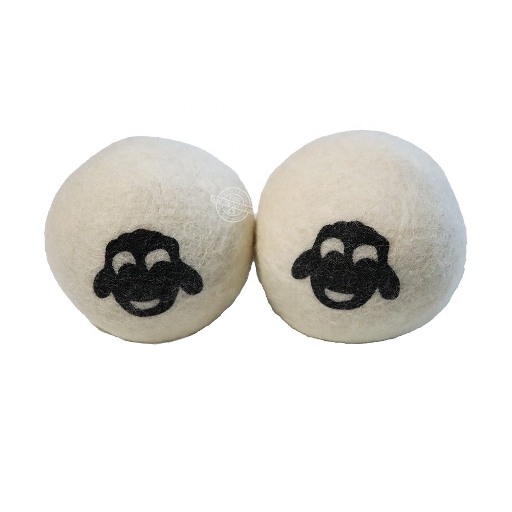 Creative Laundry Felt fluff and tumble dryer balls with GRS