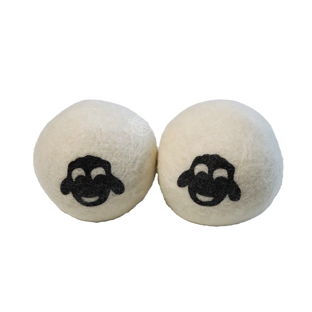 Creative Laundry Felt fluff and tumble dryer balls with GRS