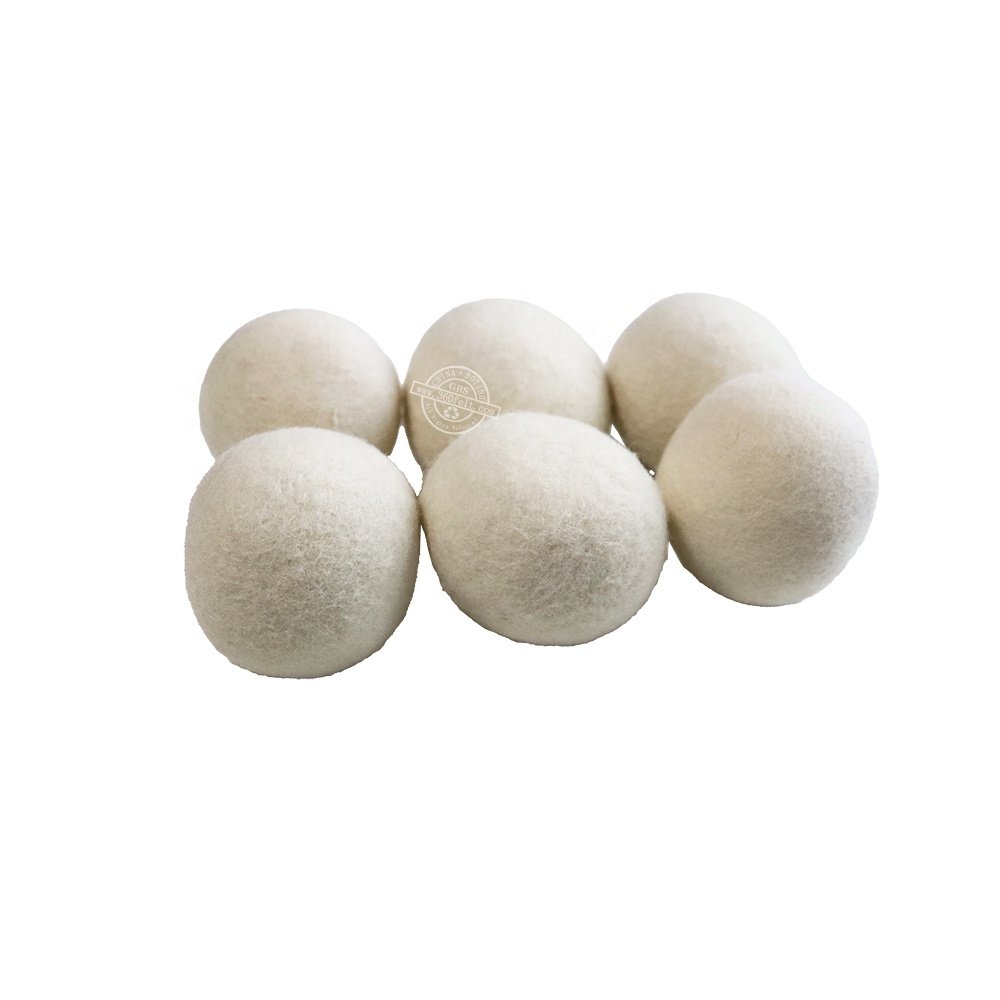 Creative Laundry Felt fluff and tumble dryer balls with GRS