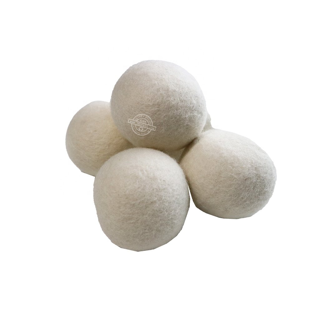 Creative Laundry Felt fluff and tumble dryer balls with GRS
