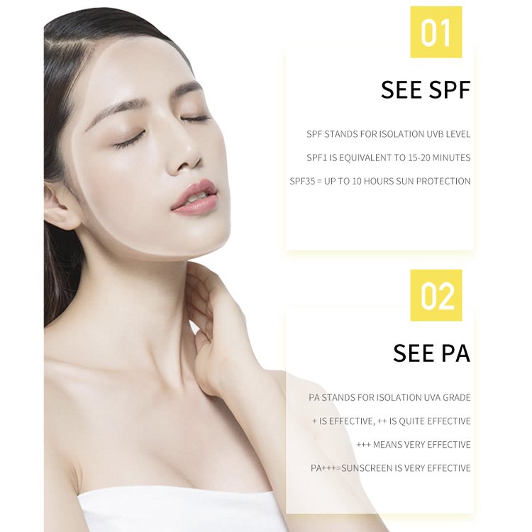 OEM Soothing Sun Cream SPF50+ PA+++ Lightweight Daily Sunblock Extract Hydrating Sunscreen Organic Sunscreen Cream For All Skin