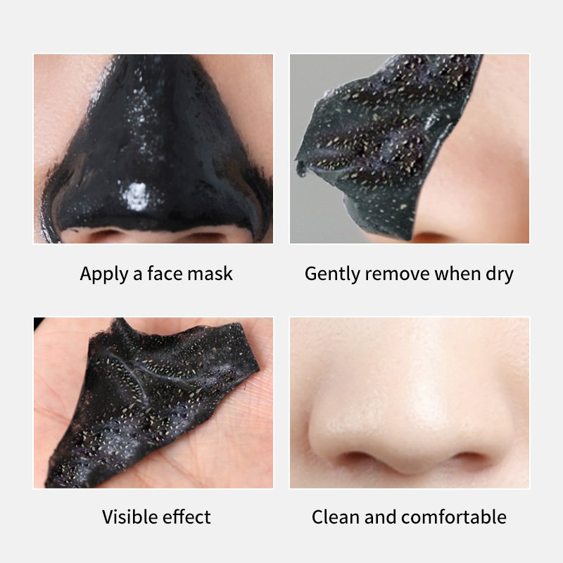 Wholesale customize MLXL OEM cosmetic black head peel off facial sheet maskes moisturizes and brightens the face care maskes