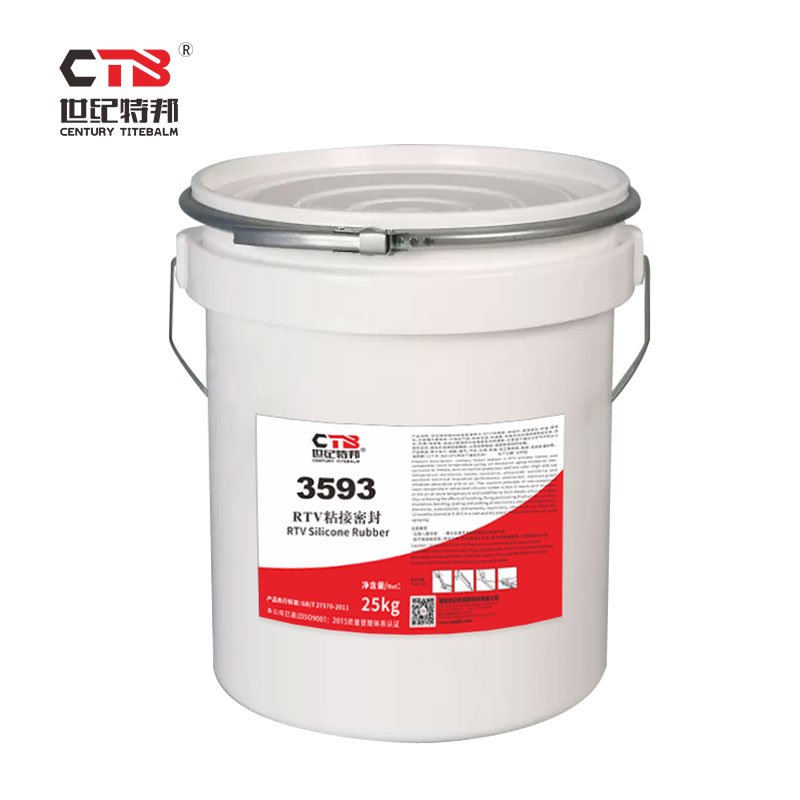 25kg CTB Factory 3593 white color weather proof low odor industrial glue industrial sealant chemical sealant