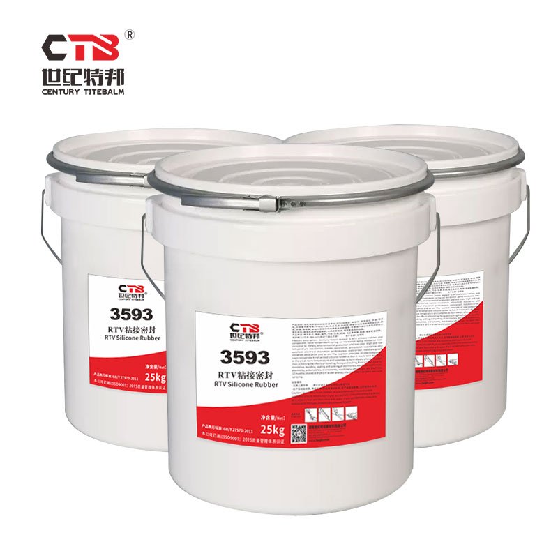 25kg CTB Factory 3593 white color weather proof low odor industrial glue industrial sealant chemical sealant