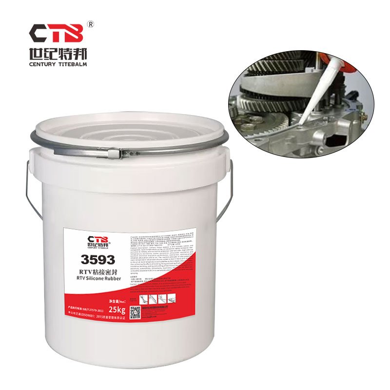 25kg CTB Factory 3593 white color weather proof low odor industrial glue industrial sealant chemical sealant
