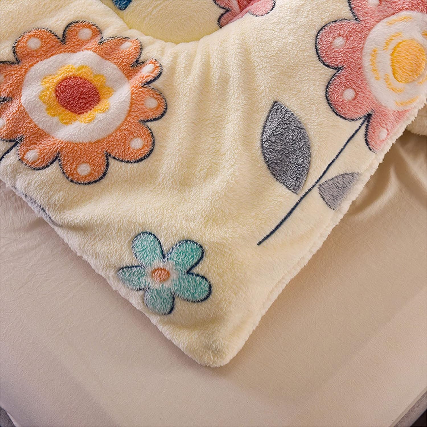 High quality double -layer warm flannel blankets thicken bed throw blankets thickening sherpa fleece blanket for winter