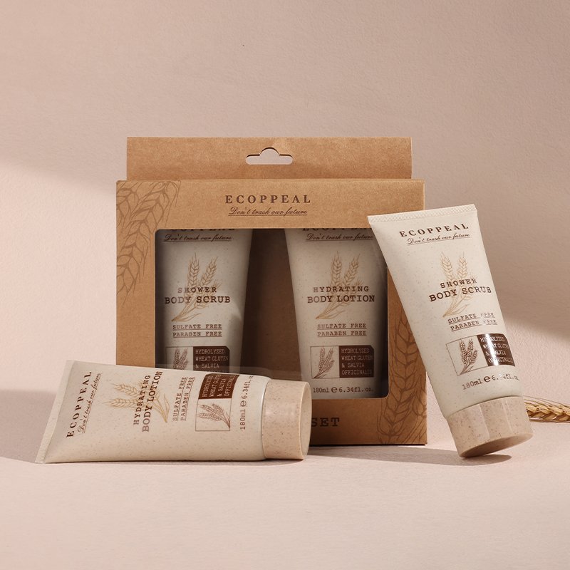Stalk Packaging Eco-friendly Package Luxury Spa Body Care Gift Sets for Women