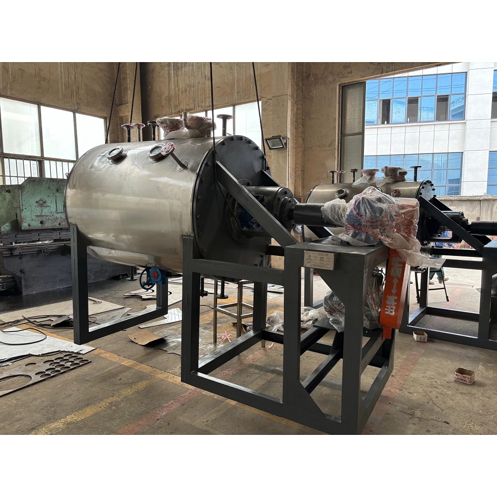 ZKG Series chemical machinery material organic solvent recycling rotary vacuum rake dryer