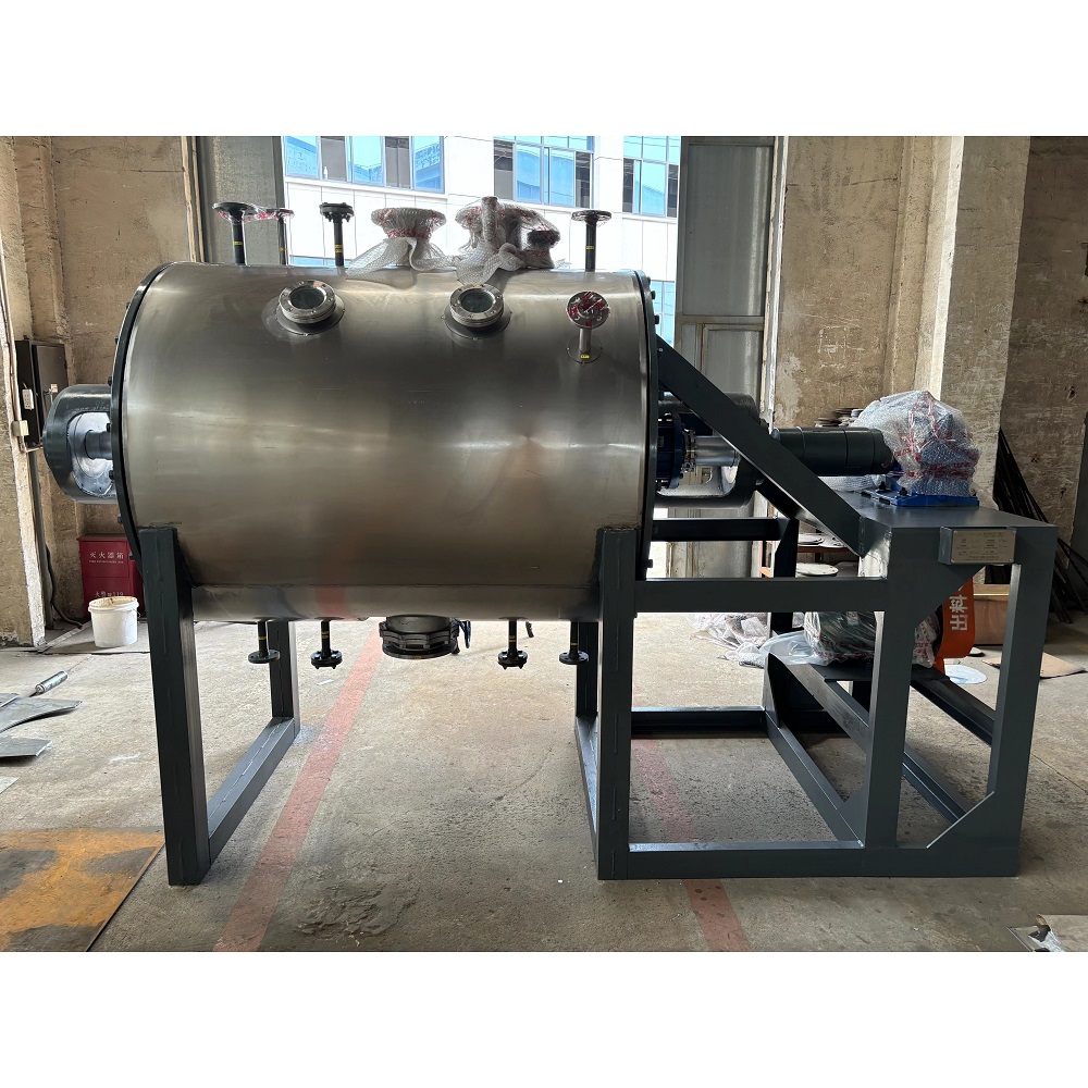 ZKG Series chemical machinery material organic solvent recycling rotary vacuum rake dryer