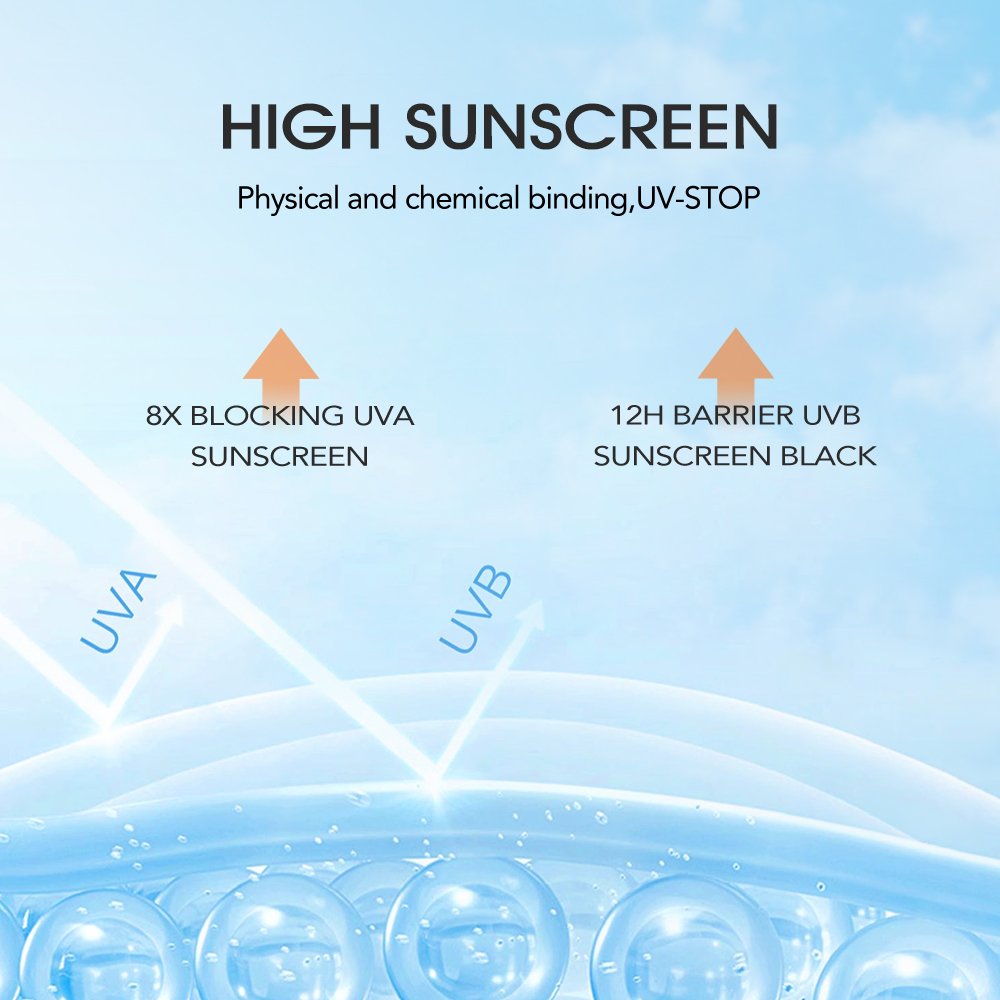 Best selling Organic UV protection cosmetic sun cream Private Label sunblock SPF50+ sunscreen tanning for skin care products