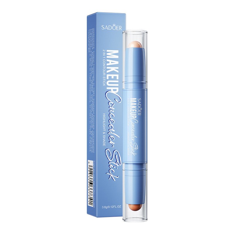 SADOER Custom Logo Low MOQ Custom Private Label Highlighter Organic Moisturizing Vegan Contour Makeup Sticks