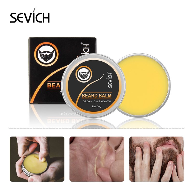 Wholesale 100% Pure Organic Beard Care Products Beard Balm For Beard Growth Cream