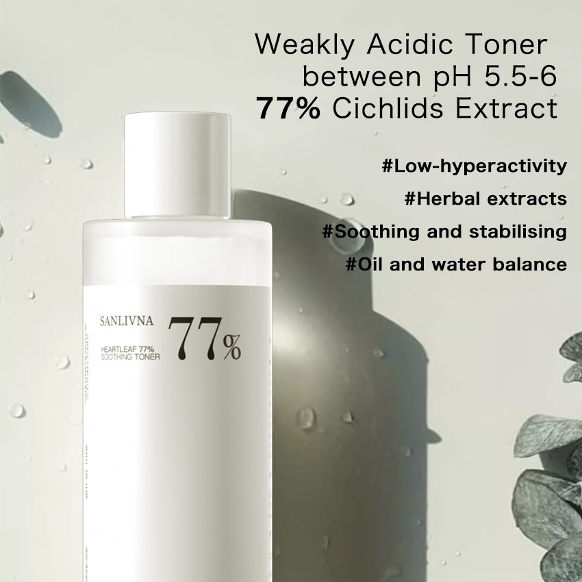 Heartleaf 77%Soothing Toner Essence water skin moisturizing lotion revitalizing soothing toner sensitive skin moisturizing