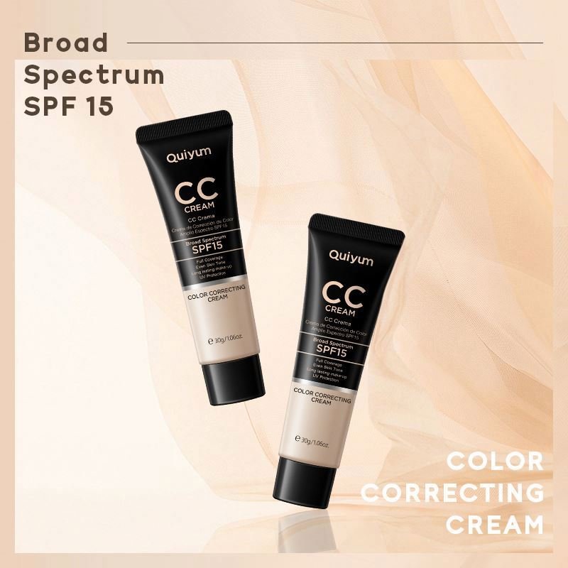 Wholesale Makeup Brightening Facial Sunscreen Concealer Natural Whitening Hydrating Day Spf 15 Moisturizing Cc Cream