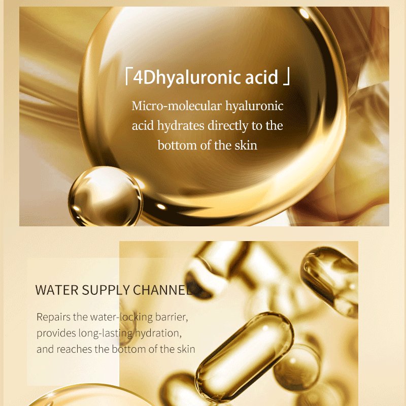 Facial Anti-aging Serum Moisturizing Hydrating Hyaluronic Acid Serum Whitening Facial Ampoule Serum