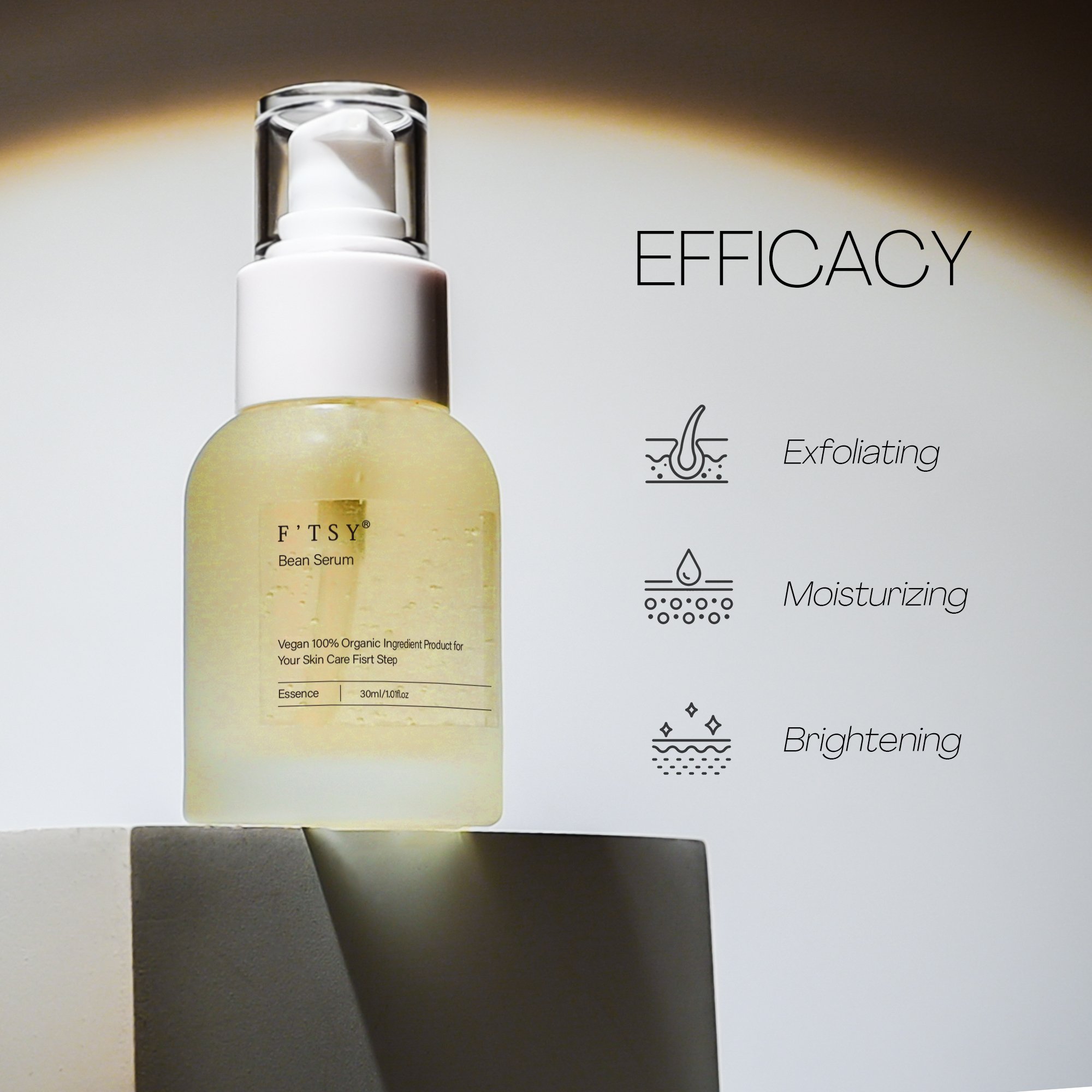 Wholesale High quality Natural soybean face oil serum Hydrating and Anti-wrinkle serum super skin lightening serum