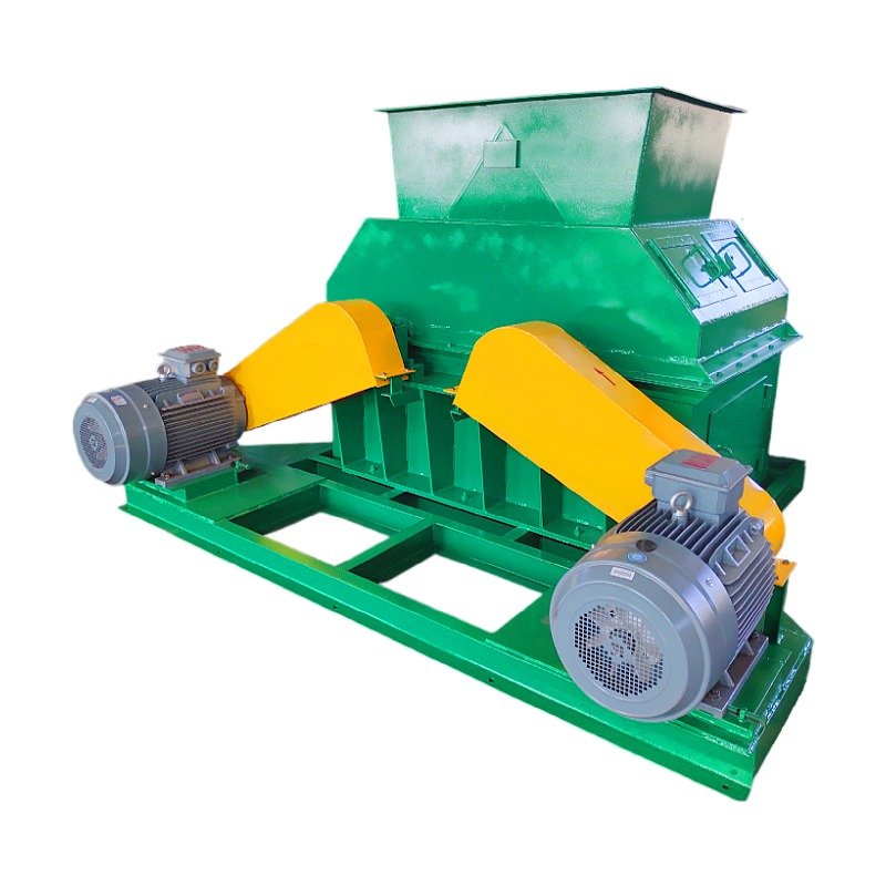 High-Efficiency Vertical Chain Crusher Organic Compound Fertilizer Crushing New Home Use Manufacturing Plant Motor Bearing Gear