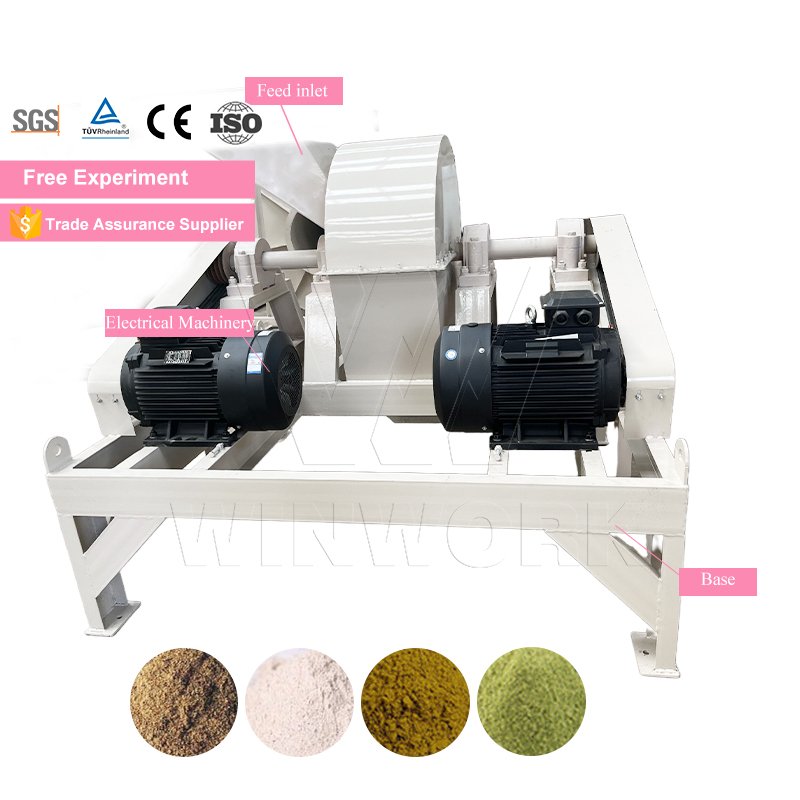 WINWORK Urea Fertilizer Granules Cage Mill Crusher Stone Crusher Organic Fertilizer Crusher Fertilizer