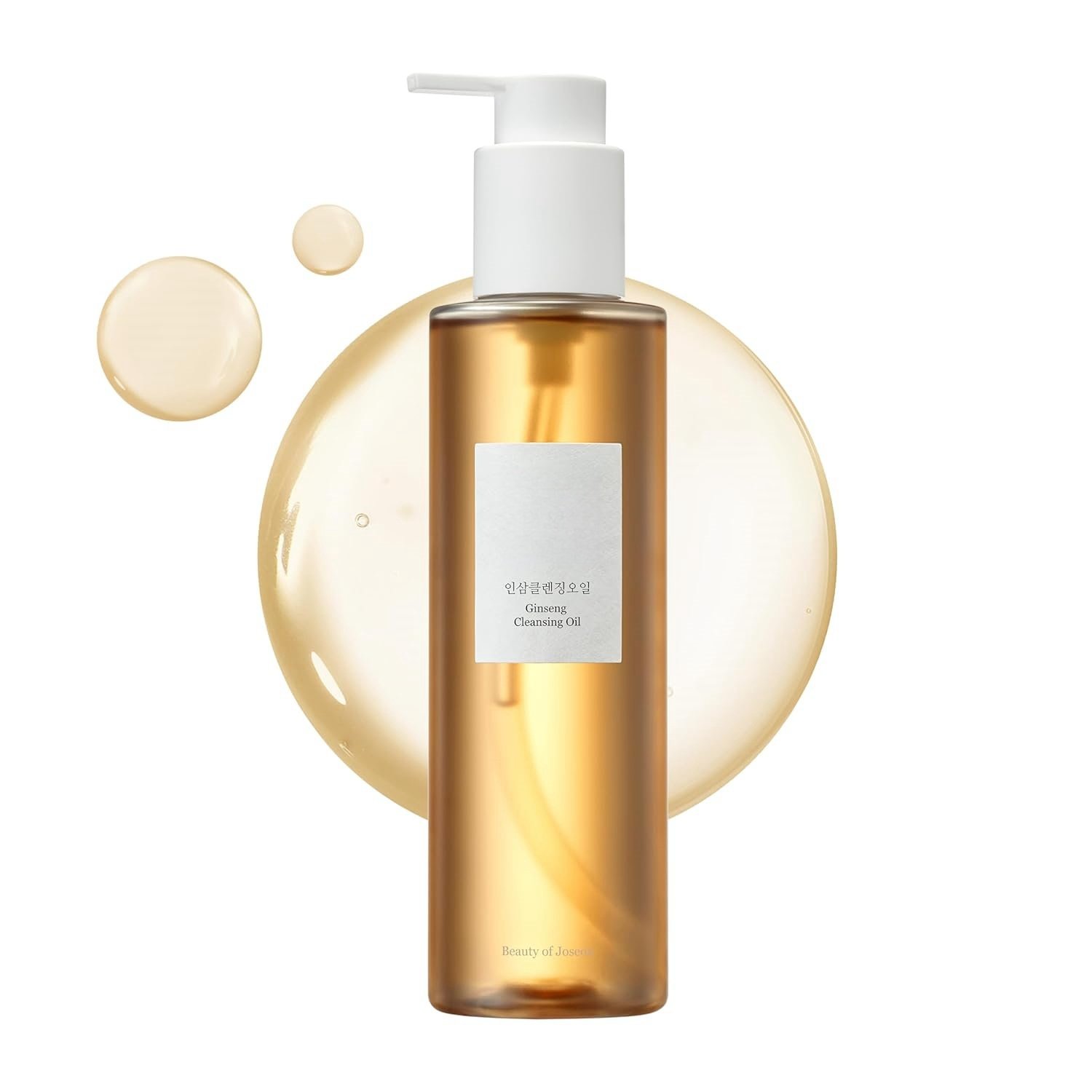 Beauty of Ginseng Cleansing Oil Waterproof Makeup Remover for Sensitive Acne-Prone Facial Skin Joseon Skin Care 210ml