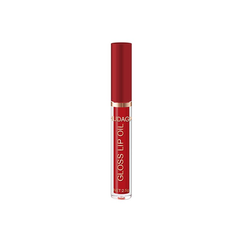 Factory spot new 5 colors moisturizing matte lip oil waterproof non-stick lip oil pouty Beep lips