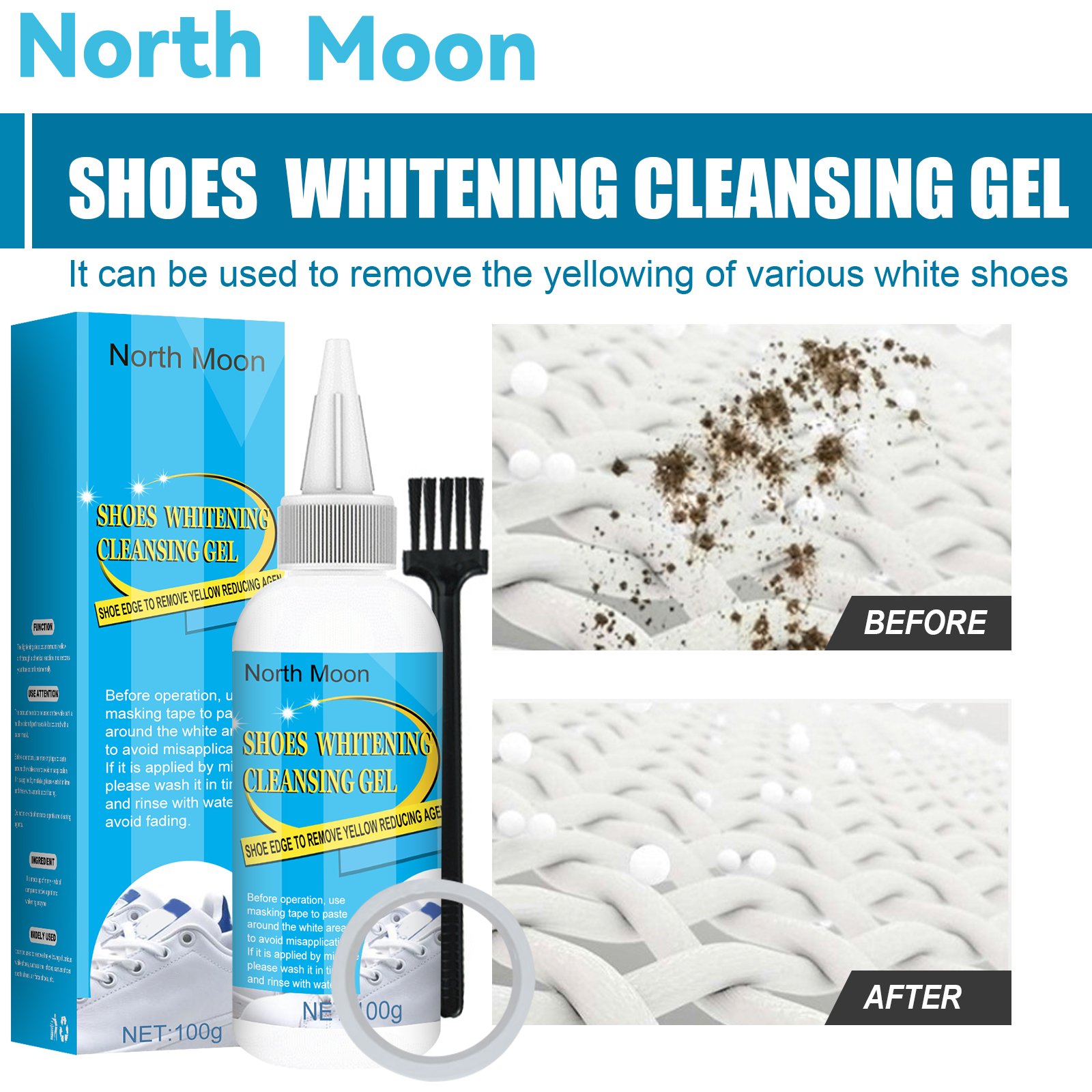 Hot Selling New Arrival Organic Shoe Cleaning Solution Sneaker Shoes Cleaner Kit Deep Cleaning Liquid With Brush